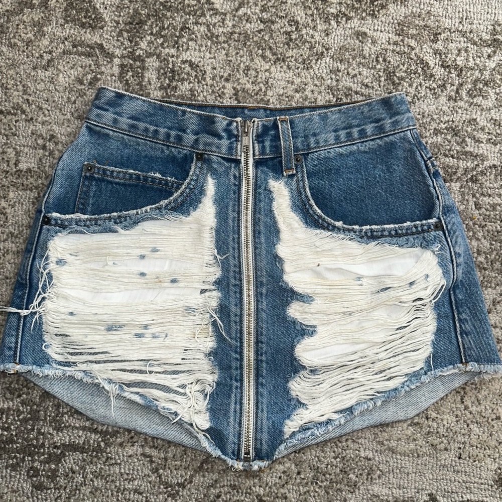 CARMAR DENIM SKIRT